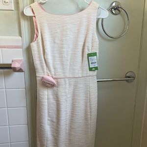 NWT Lilly Pulitzer Sally Boucle Dress in Cameo White.